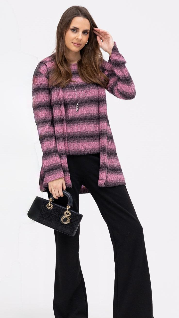 Cozy Striped Winter Top