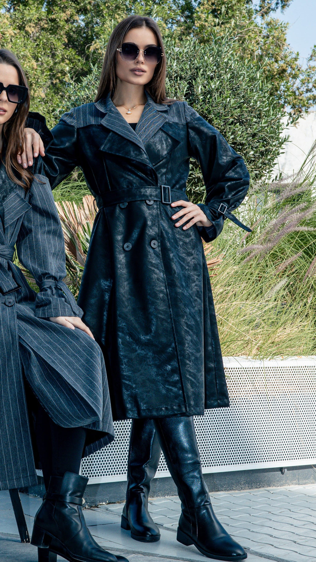 The Hybrid Trench - Leather