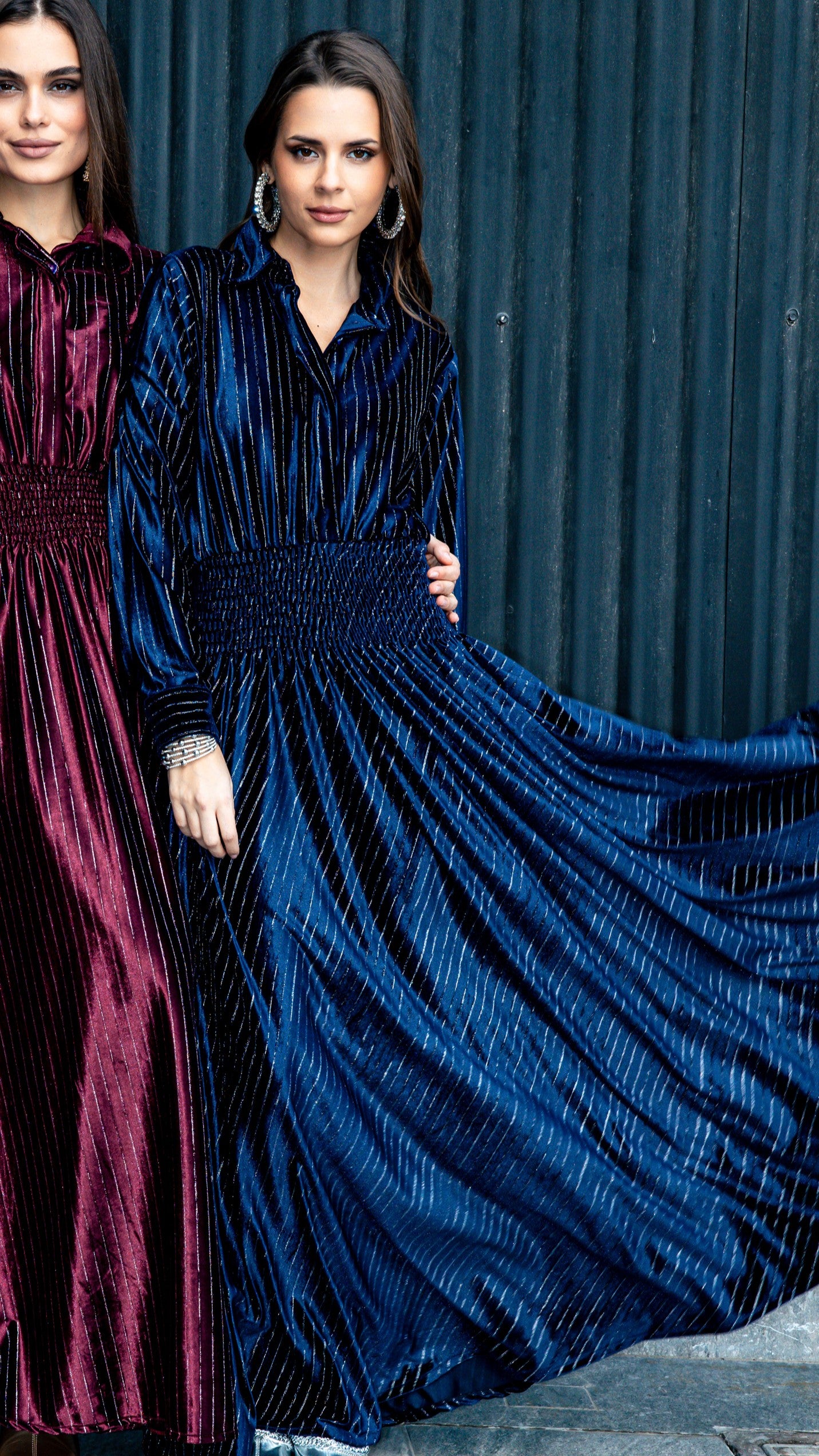 Velvet Muse - Navy Blue