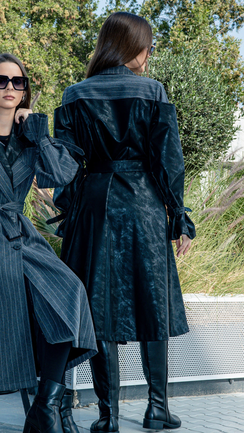 The Hybrid Trench - Leather