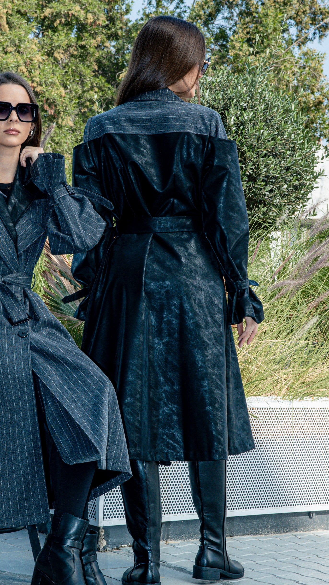 The Hybrid Trench - Leather