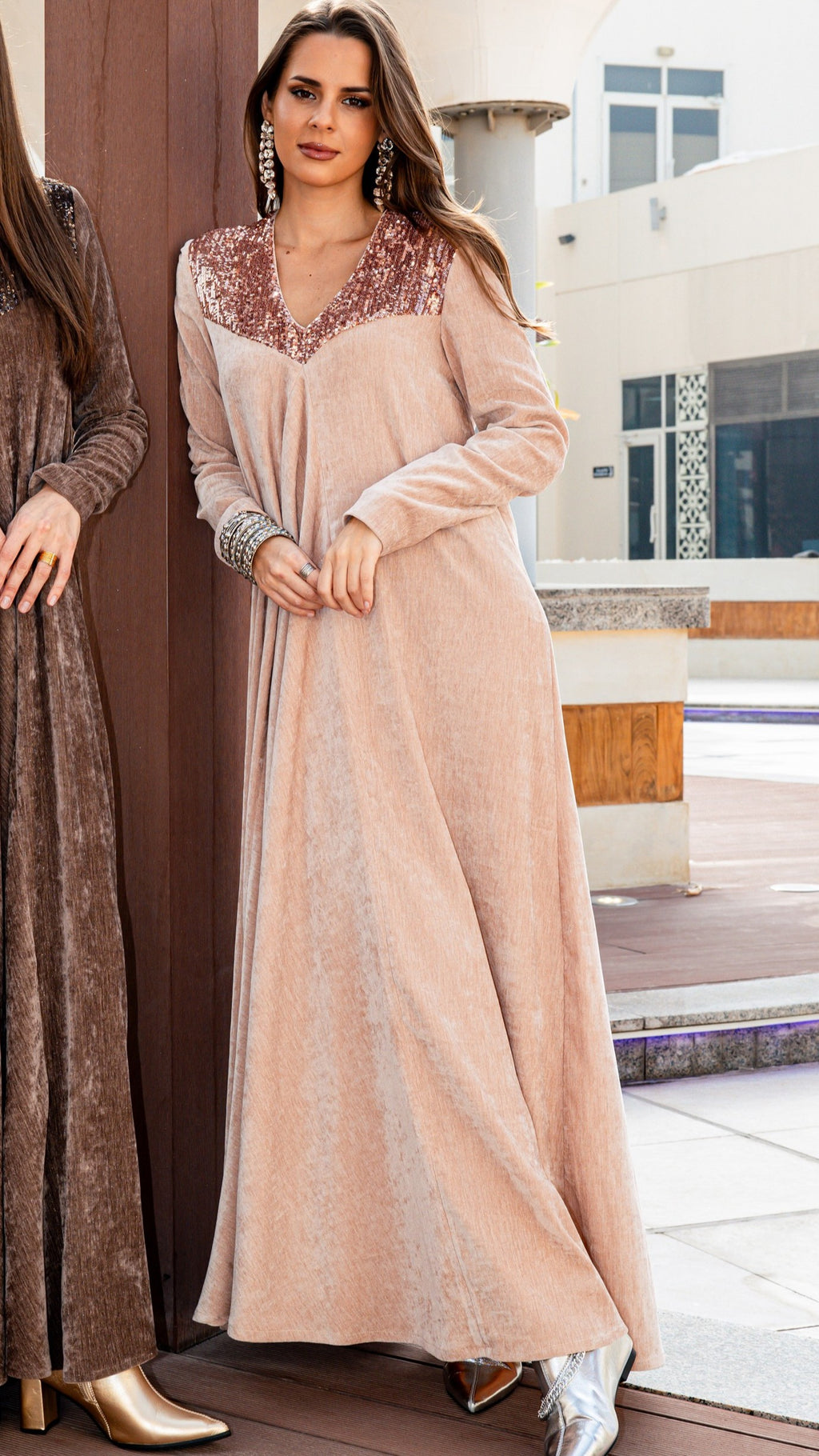 Velvet Glimmer - Creamy Pink