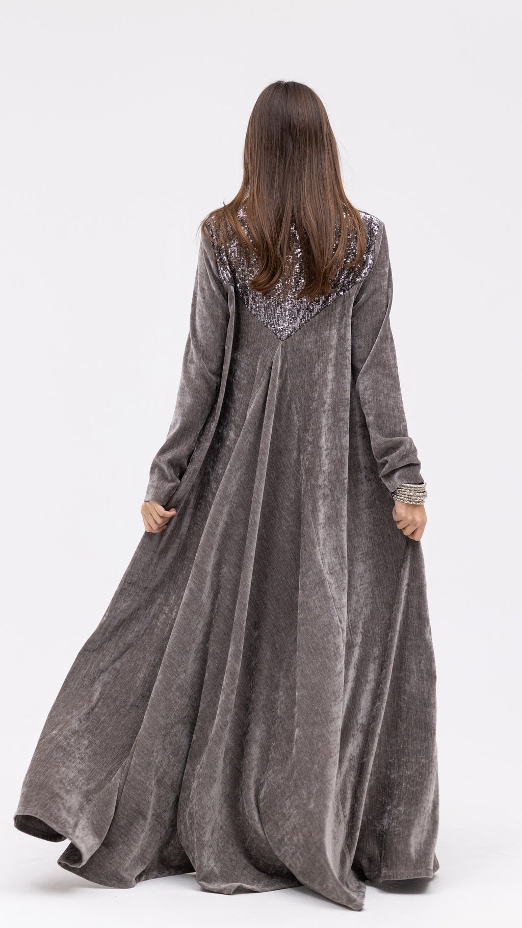 Velvet Glimmer - Grey