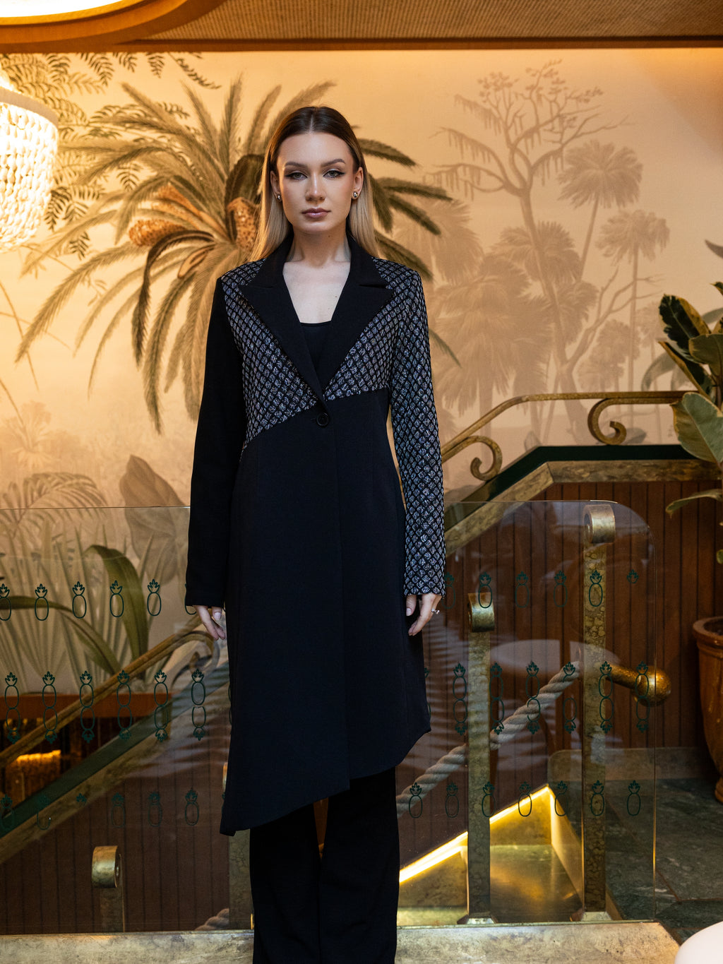 Slanted Jacket - Black