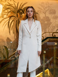 Slanted Jacket - White